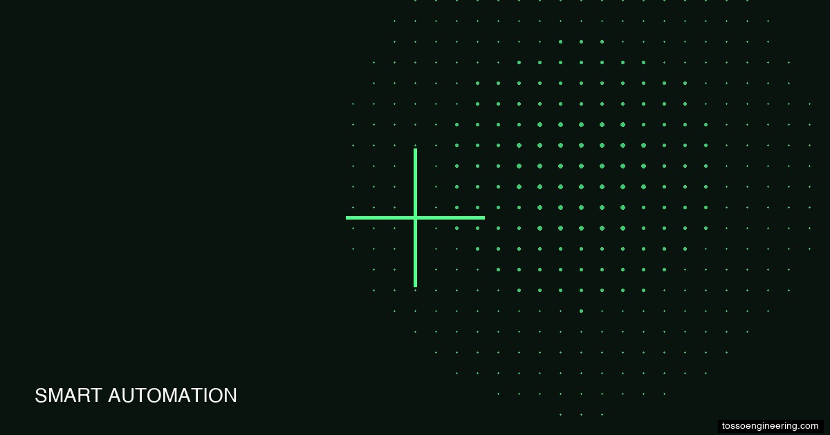 Smart automation dot pattern for industrial IoT systems